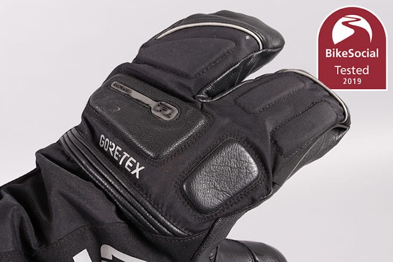 Richa’s ‘lobster claw’ Gore-tex winter glove keeps your hands comfy, warm and dry too