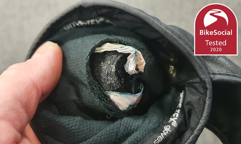 Torn Alpinestars Patron glove review