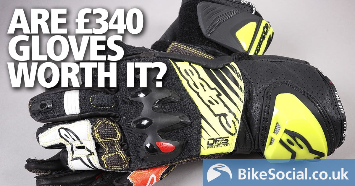 ALPINESTARS GP Tech V2 S Gloves Black/White XL 3556422-12-XL