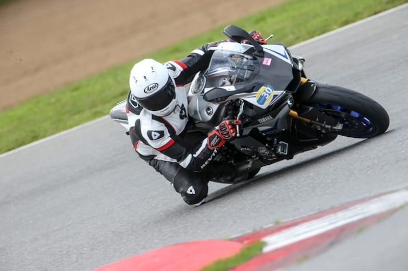 Yamaha R1M Kane Dalton on track