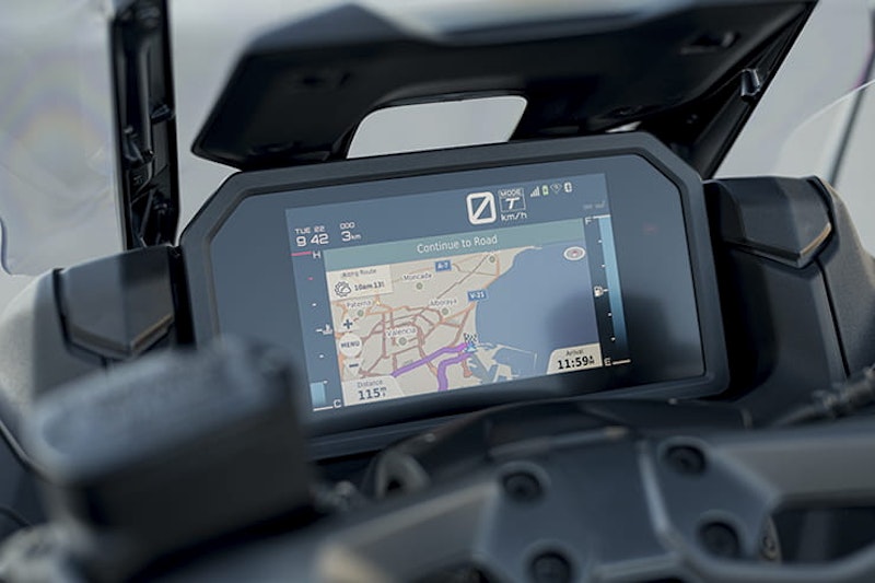 Yamaha TMAX review 2022 Tech Max_17