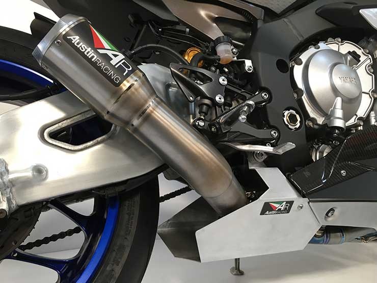 Yamaha YZF - R1M Austin Racing Exhaust