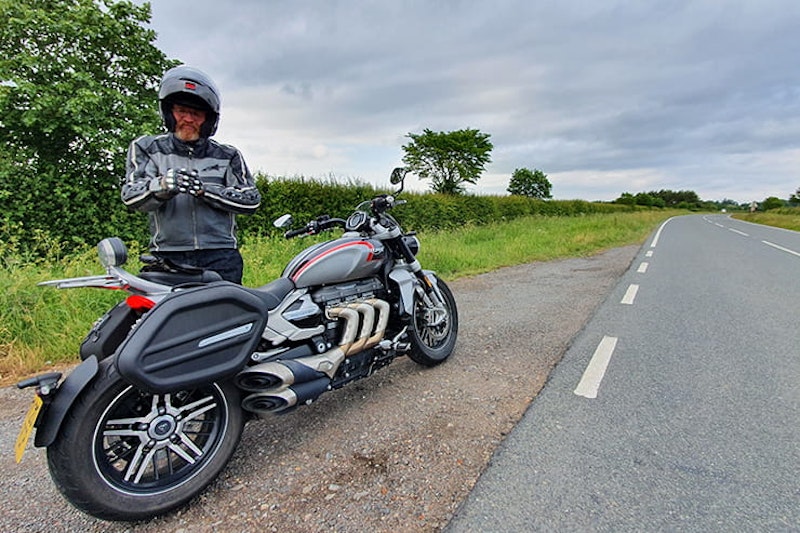 Bennetts Rewards Customer view of the Rocket 3 R & GT