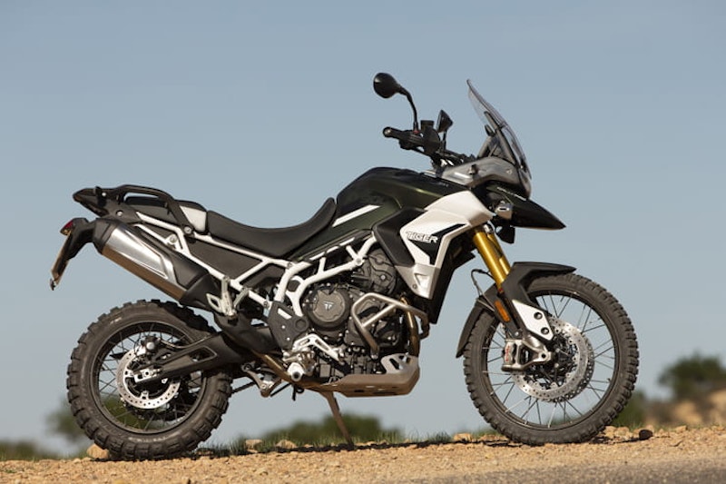 the 2020 Tiger 900 is nothing if not new, new and genuinely, innovatively, definitively, never-been-seen-before new.
