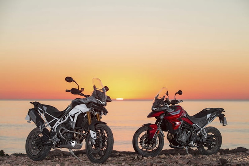the 2020 Tiger 900 is nothing if not new, new and genuinely, innovatively, definitively, never-been-seen-before new.