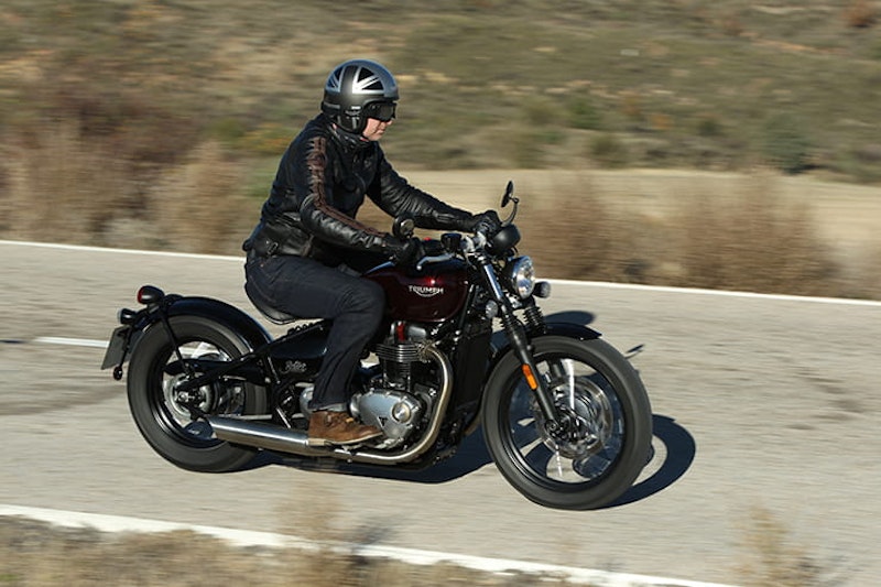 New for 2017, the stylish Bonneville Bobber