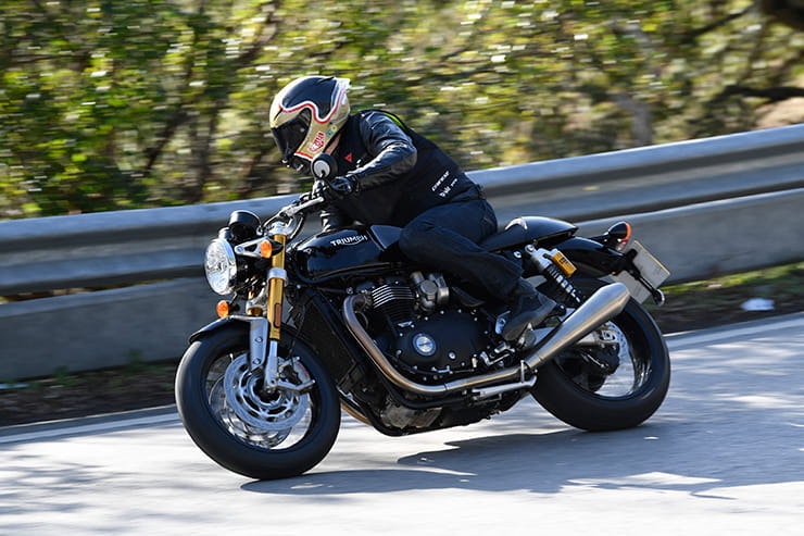 Updated for 2020 making it faster, lighter, revvier with better tyres and brakes, we ride the new Triumph Thruxton RS.