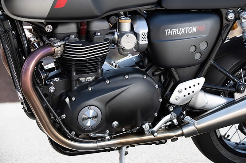 Updated for 2020 making it faster, lighter, revvier with better tyres and brakes, we ride the new Triumph Thruxton RS.