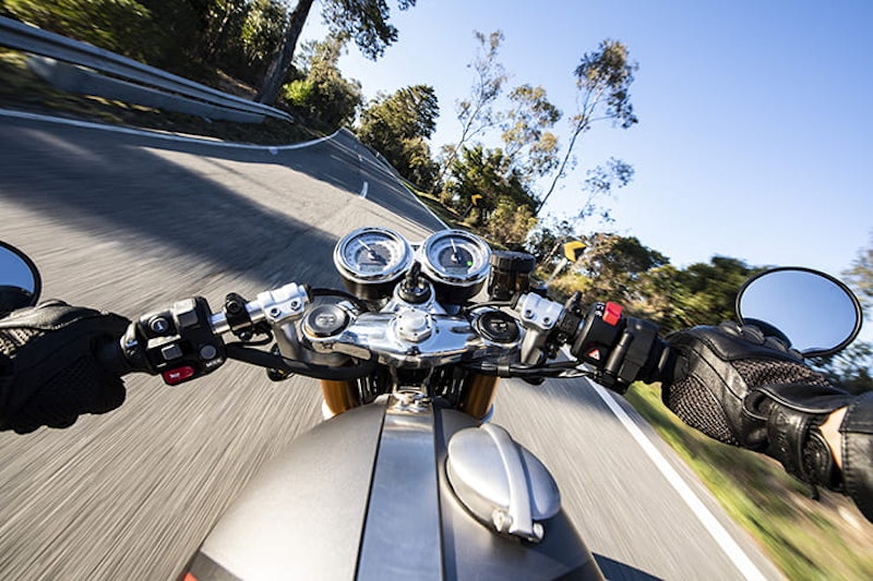 Updated for 2020 making it faster, lighter, revvier with better tyres and brakes, we ride the new Triumph Thruxton RS.