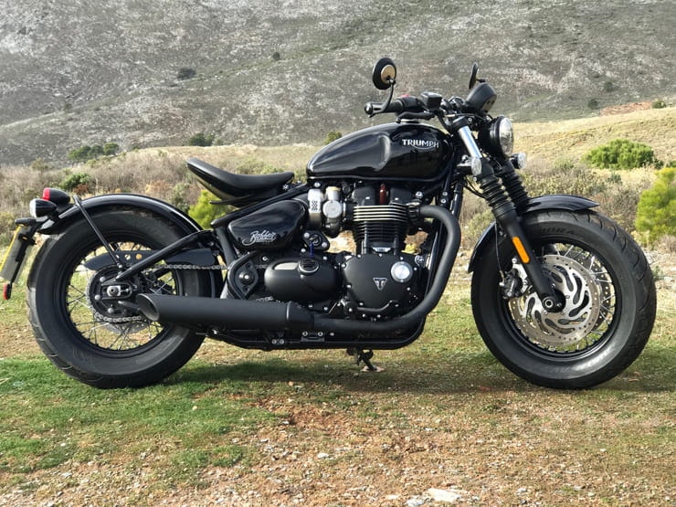 Triumph Bobber Black 2018 BikeSocial Review