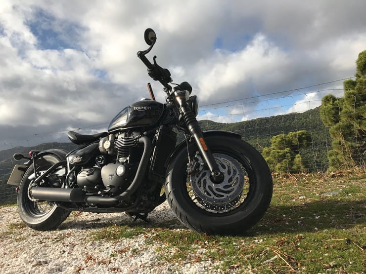 Triumph Bobber Black 2018 BikeSocial Review