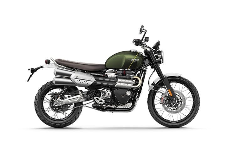 Triumph scrambler 1200 sound hotsell