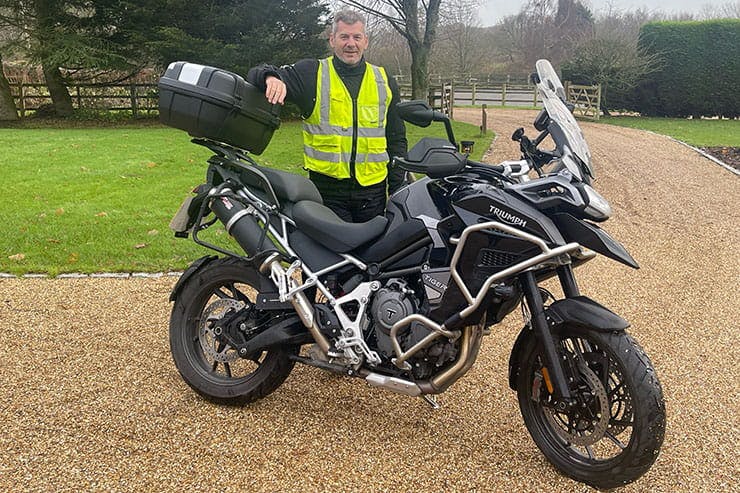 Triumph tiger 1200 mpg hotsell