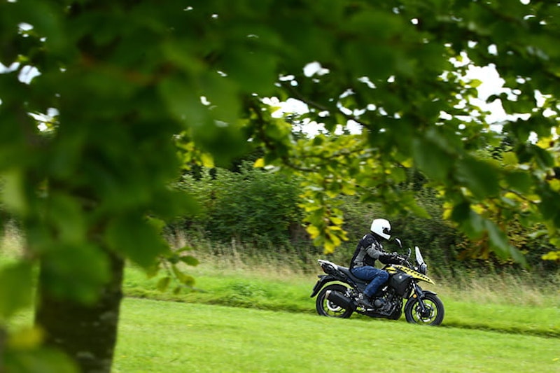 Suzuki V-Strom 250 ridden on the UK launch
