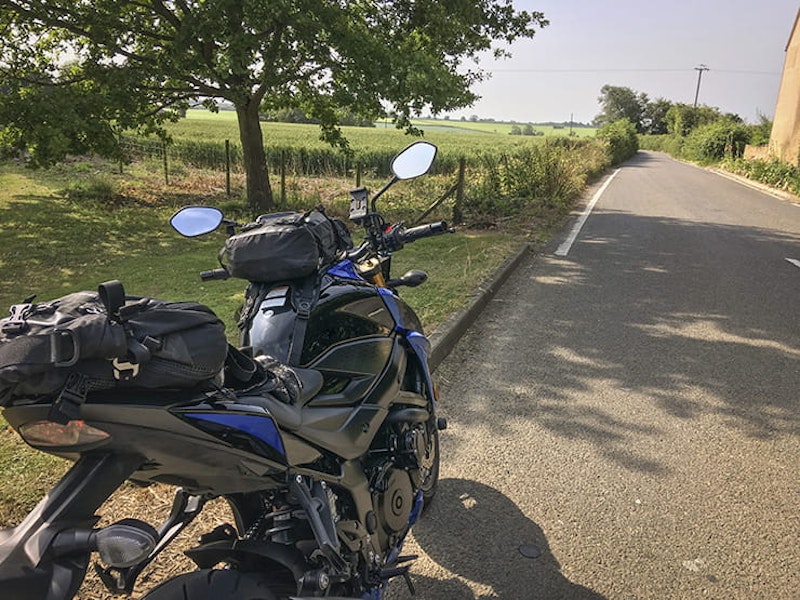 2017 Suzuki GSX-S750: The longest day: taking a rest