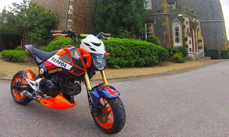 Honda Grom owner review modified Honda Grom