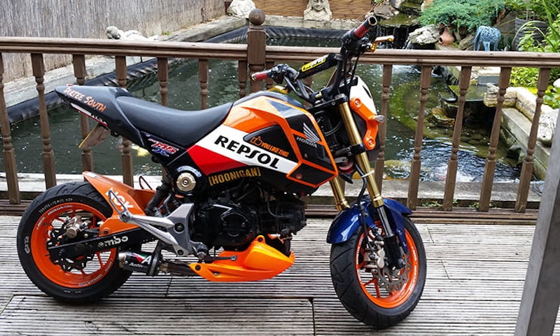 Honda Grom owner review modified Honda Grom