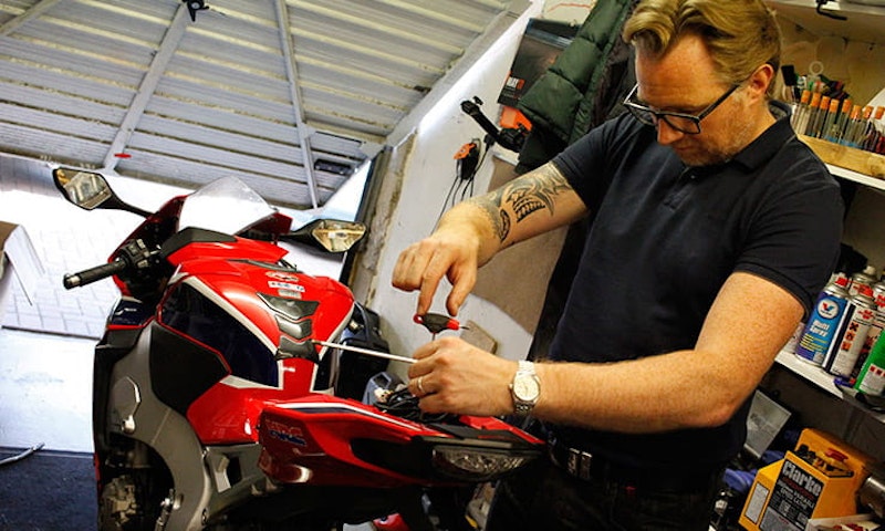 Honda Fireblade SP (2017): a selection of protection
