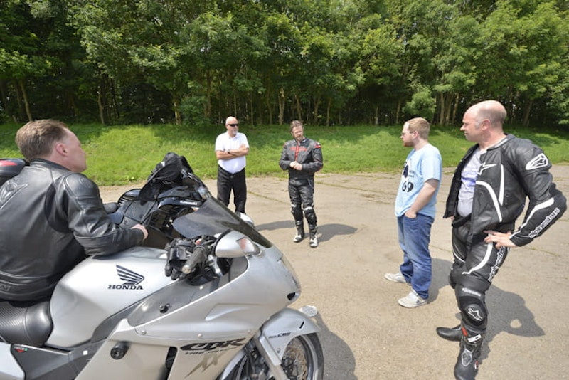 Honda Fireblade (2017) Bruntingthorpe test