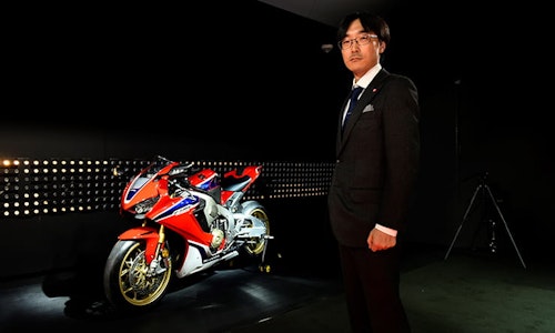 The man who fathered the 2017 Fireblade