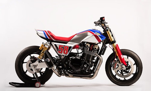 Simoncelli tribute CB1100TR set for Motorcycle Live
