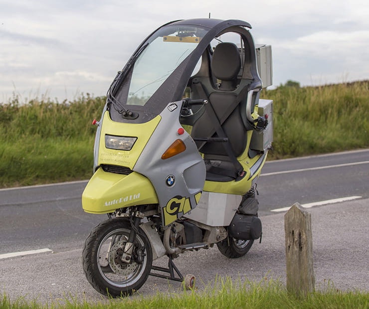 AutoRD self riding autonomous motorcycle