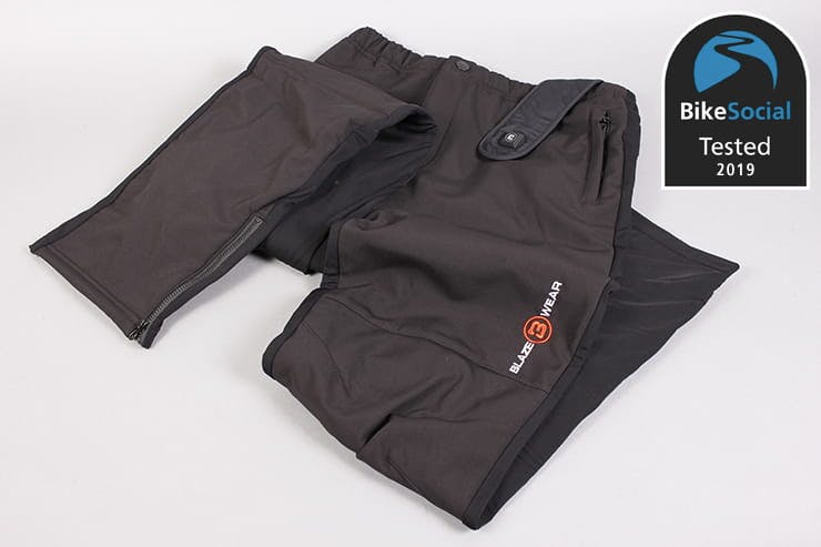Tested Blaze Wear heated motorcycle jacket trousers and gloves review