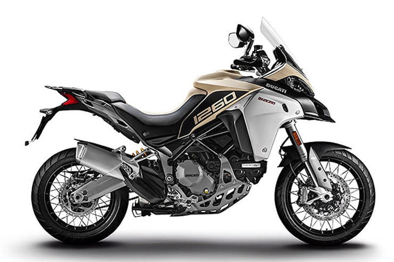 Here’s our pick of the current ‘10 bikes with the longest ranges’, with up to 400-miles from tank potentially achievable