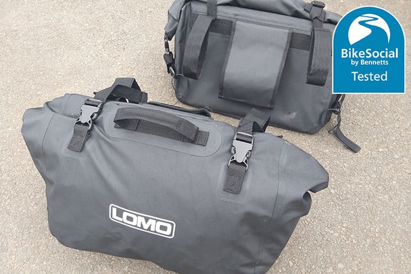 Lomo dry bag motorcycle panniers throwover review_04