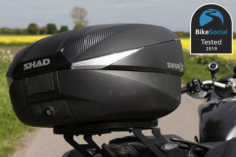 Tested: Shad SH58x / SH36 top box & panniers motorcycle luggage review