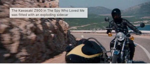 Top 10: Best bikes in James Bond films | Bennetts