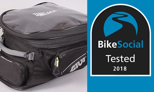 Tested: Givi Tanklock EA118 motorcycle tank bag review