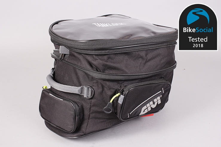 Tested: Givi Tanklock EA118 motorcycle tank bag review