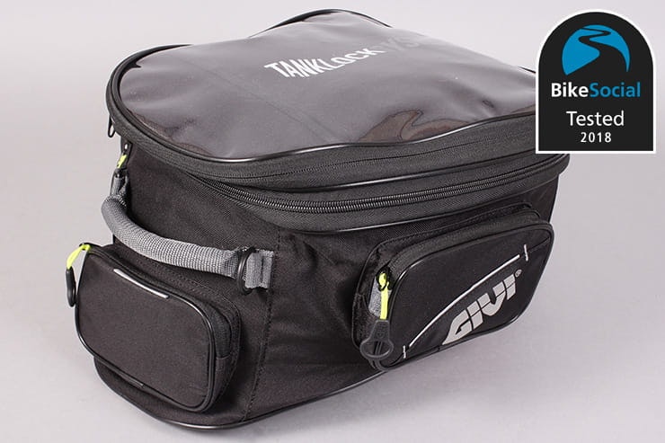 Tested: Givi Tanklock EA118 motorcycle tank bag review