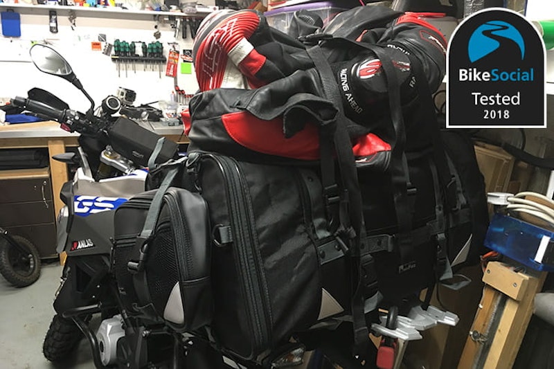 Tested: Moto Fizz Camping Seat bike bag review