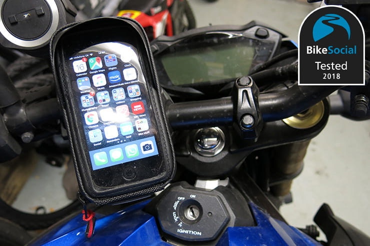 Givi S955B phone holder review