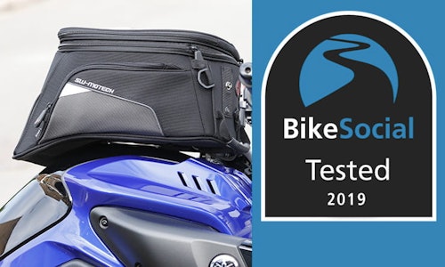 Tested: SW Motech EVO Trial motorcycle tank bag review