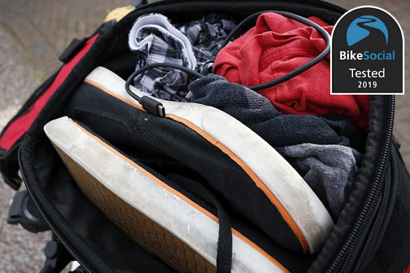 Tested: SW Motech EVO Trial motorcycle tank bag review