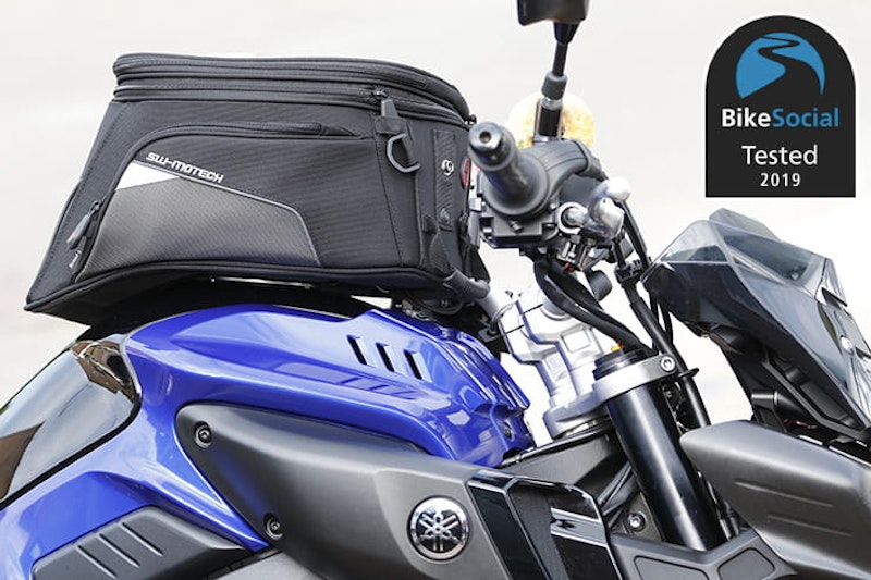 Tested: SW Motech EVO Trial motorcycle tank bag review