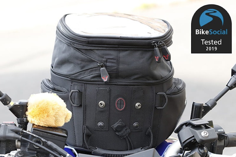 Tested: SW Motech EVO Trial motorcycle tank bag review
