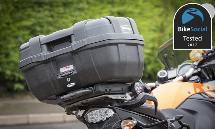 Tested: Givi S410 Universal Trolley Monokey Plate BikeSocial review