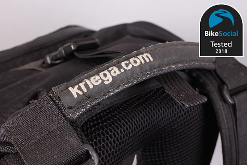 Kriega R30 rucksack BikeSocial review