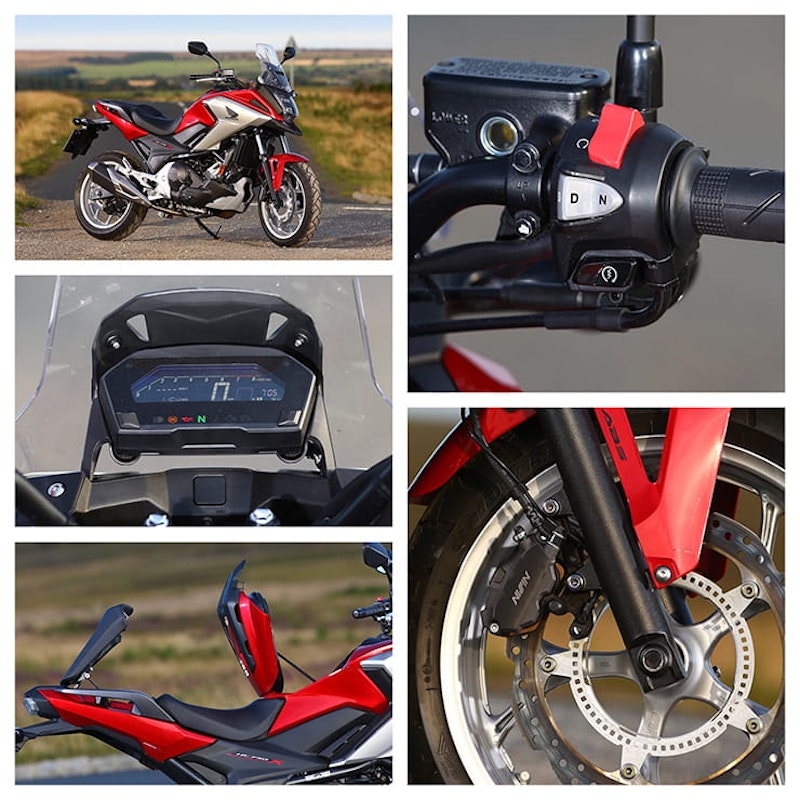 Honda NC750X in detail