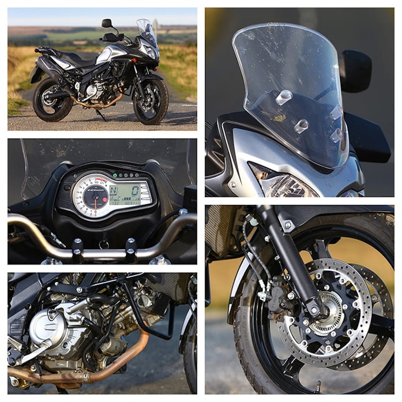 Suzuki V-Strom 650 in detail
