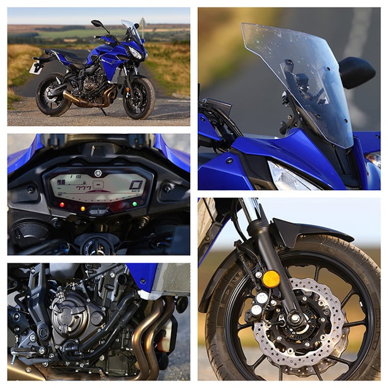 Yamaha Tracer 700 in detail