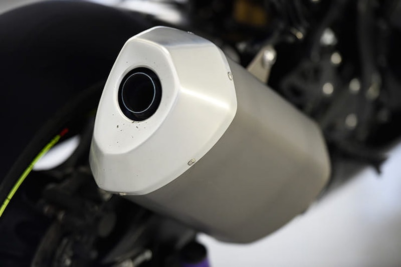 The Suzuki GSXR1000RR end can