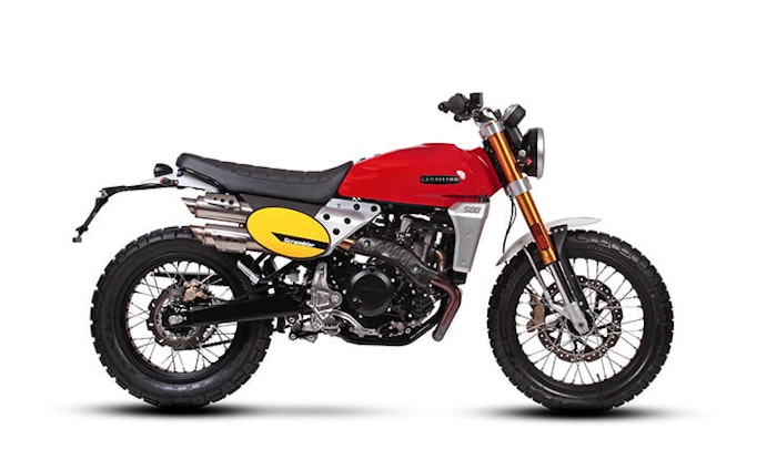 Top 10 Scramblers 2019 Fantic Caballero 500