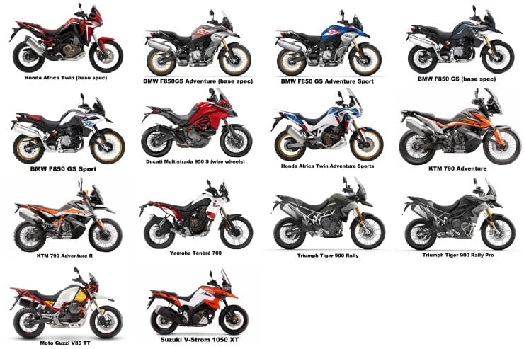 The three new 2020 ‘mid-range’ adventure bikes from Honda, Triumph and Suzuki go head-to-head, on and off-road. We also look at their rivals.