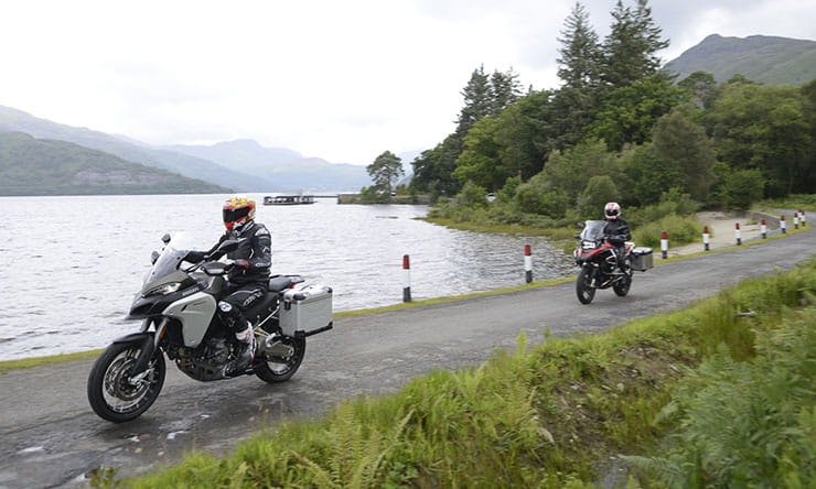 Triumph Tiger Explorer - KTM - BMW R1200GS - Multistrada Enduro