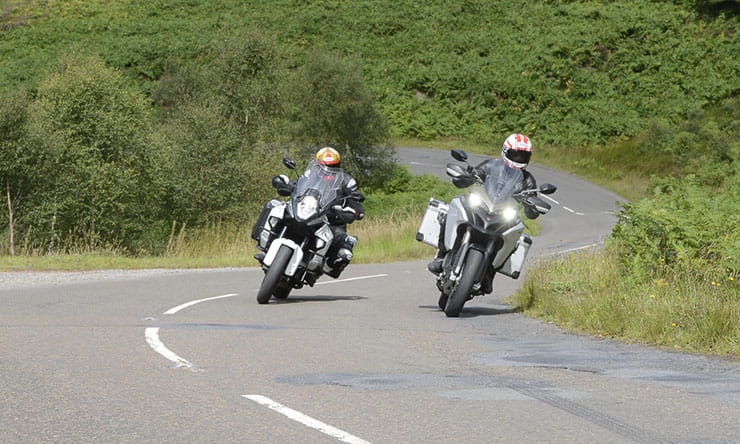 Triumph Tiger Explorer - KTM - BMW R1200GS - Multistrada Enduro